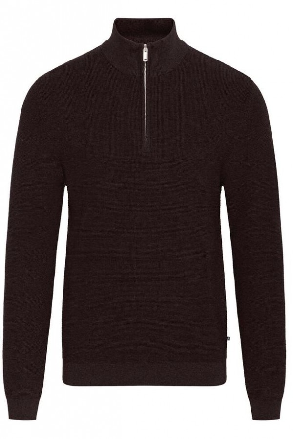 Afbeelding van 30207192 LAGOON 191018 Granache Heren Trui  met een Half Zip - Matinique